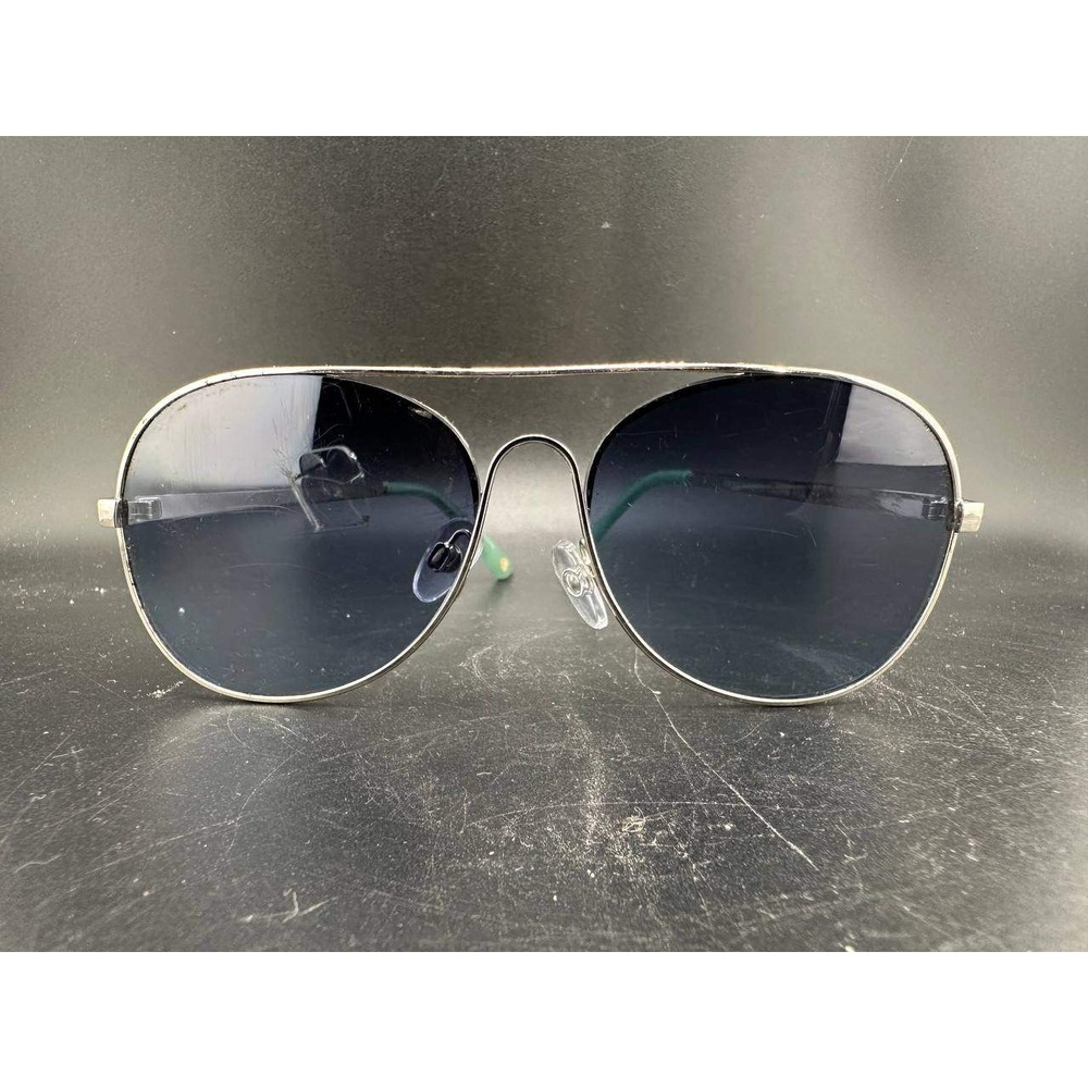Nine West SR1217 Silver Aviator Sunglasses Dark Gradient‎ Lens - 058 (84)